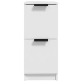 Sideboards 2 pcs White 30x30x70 cm Engineered Wood - Top-Down View