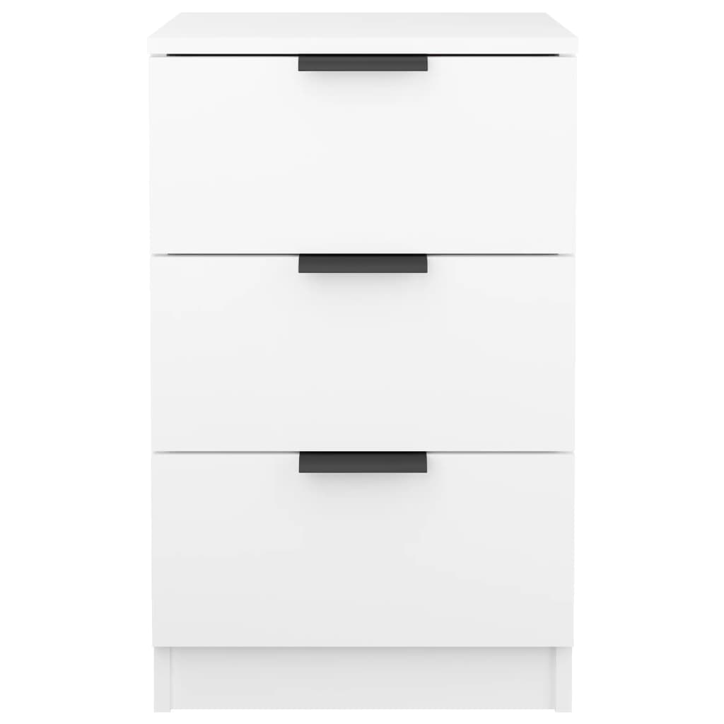 Bedside Cabinets 2 pcs White 40x36x65 cm