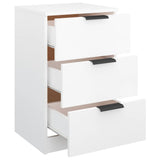 Bedside Cabinets 2 pcs White 40x36x65 cm - Extra Image