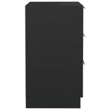 Bedside Cabinets 2 pcs Black 40x36x65 cm - Low Angle