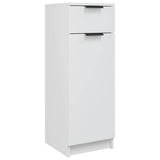 Bathroom Cabinet White 32x33.5x90 cm Engineered Wood - Front View