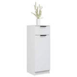 Bathroom Cabinet White 32x33.5x90 cm Engineered Wood - Top-Down View