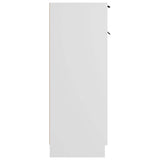 Bathroom Cabinet White 32x33.5x90 cm Engineered Wood