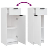 Bathroom Cabinet White 32x33.5x90 cm Engineered Wood - Extra Image