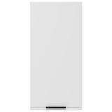 Wall-mounted Bathroom Cabinet White 32x20x67 cm - Rear View