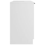 Bathroom Cabinet White 64.5x33.5x59 cm Engineered Wood