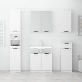 Bathroom Mirror Cabinet White 64x20x67 cm
