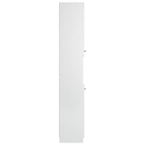 Bathroom Cabinet White 32x34x188.5 cm Engineered Wood - Extra Image