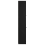 Bathroom Cabinet Black 32x34x188.5 cm Engineered Wood - Extra Image