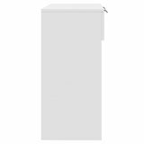 Console Table White 90x36x75 cm Engineered Wood