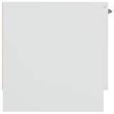 TV Cabinet White 102x35x36.5 cm Engineered Wood