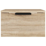 Wall-mounted Bedside Cabinets 2 pcs Sonoma Oak 34x30x20 cm