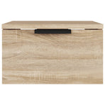 Wall-mounted Bedside Cabinets 2 pcs Sonoma Oak 34x30x20 cm