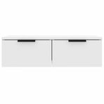 Wall Cabinet White 68x30x20 cm Engineered Wood