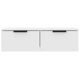 Wall Cabinet White 68x30x20 cm Engineered Wood - Close-Up Angle