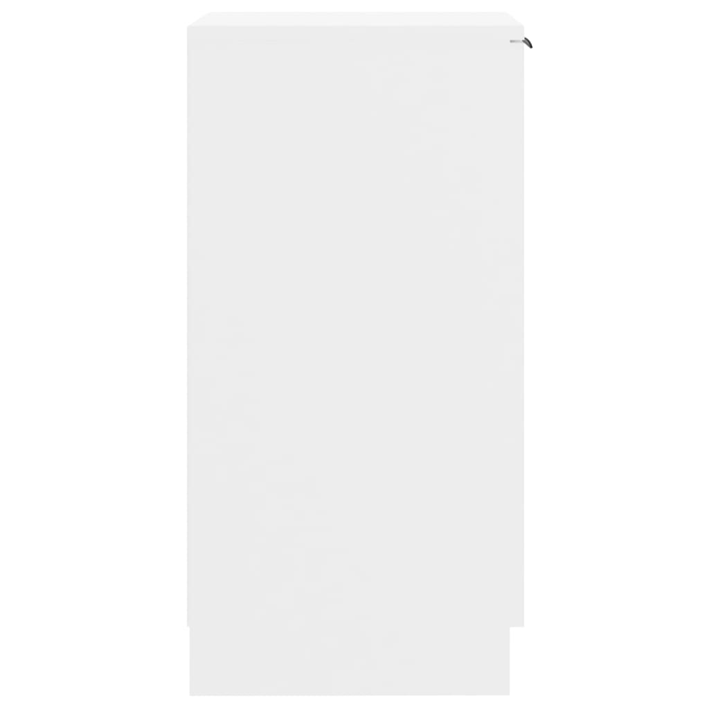 Shoe Cabinet White 30x35x70 cm Engineered Wood