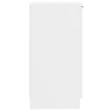 Shoe Cabinet White 30x35x70 cm Engineered Wood - Close-Up Angle