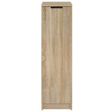 Shoe Cabinet Sonoma Oak 30x35x100 cm Engineered Wood - 45-Degree Angle