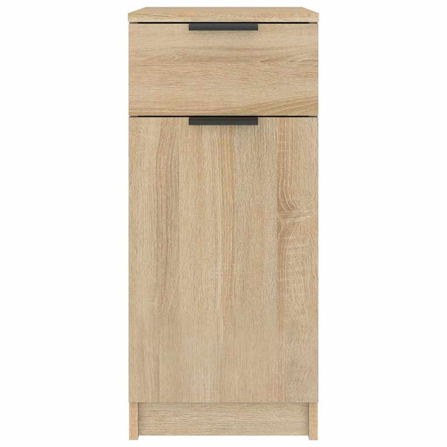 Desk Cabinet Sonoma Oak 33.5x50x75 cm Engineered Wood