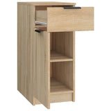 Desk Cabinet Sonoma Oak 33.5x50x75 cm Engineered Wood - Close-Up Angle