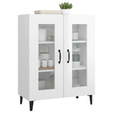 Sideboard High Gloss White 69.5x34x90 cm Engineered Wood