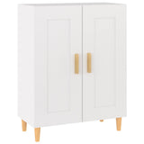 Sideboard White 69.5x34x90 cm Engineered Wood - Front View