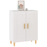 Sideboard White 69.5x34x90 cm Engineered Wood