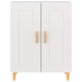 Sideboard White 69.5x34x90 cm Engineered Wood