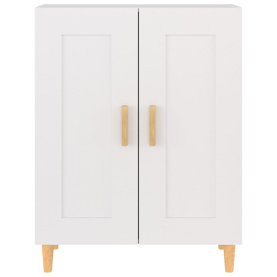 Sideboard White 69.5x34x90 cm Engineered Wood
