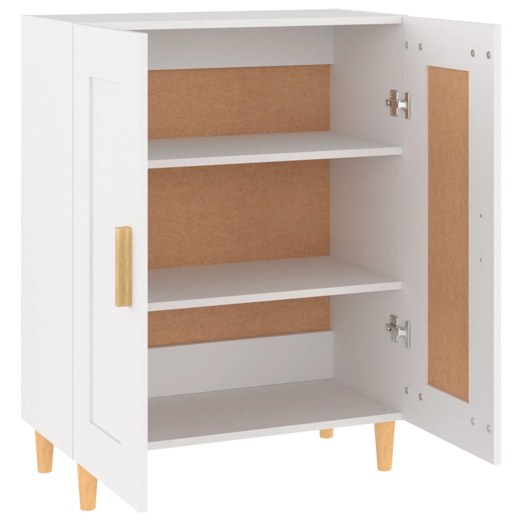 Sideboard White 69.5x34x90 cm Engineered Wood