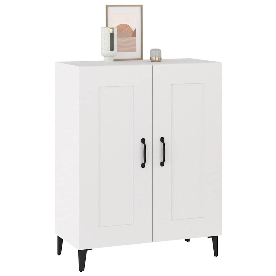 Sideboard White 69.5x34x90 cm Engineered Wood