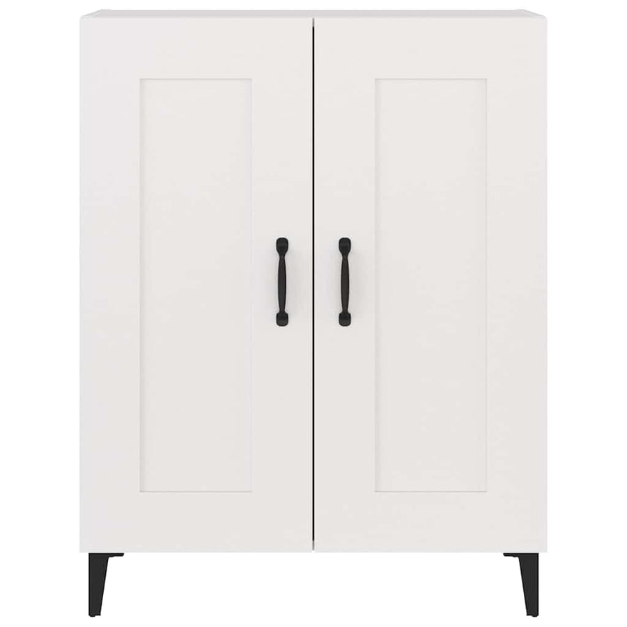 Sideboard White 69.5x34x90 cm Engineered Wood