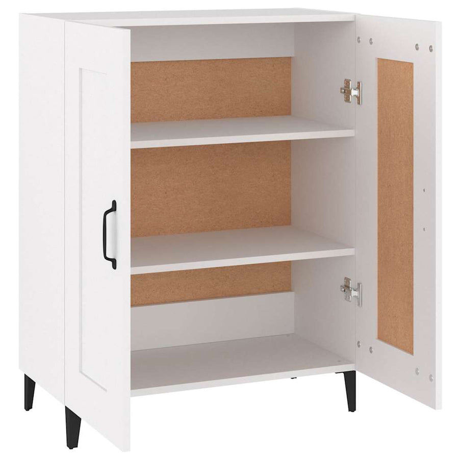 Sideboard White 69.5x34x90 cm Engineered Wood