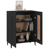 Sideboard Black 69.5x34x90 cm Engineered Wood - Top-Down View