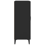 Sideboard Black 69.5x34x90 cm Engineered Wood - Low Angle