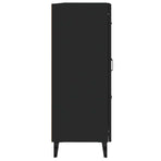 Sideboard Black 69.5x34x90 cm Engineered Wood