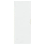 Hanging Wall Cabinet White 69.5x34x90 cm