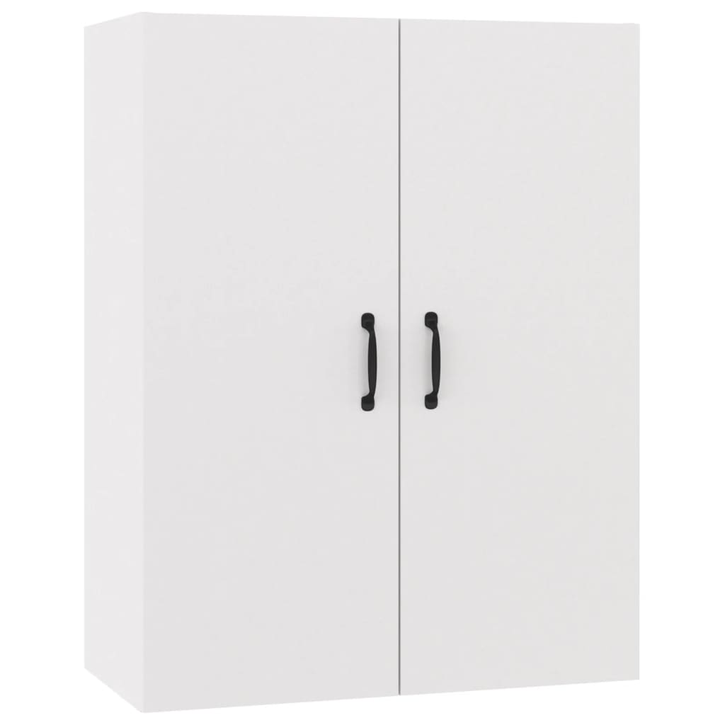 Hanging Cabinet White 69.5x34x90 cm Engineered Wood