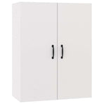 Hanging Cabinet White 69.5x34x90 cm Engineered Wood