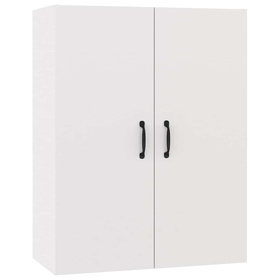 Hanging Cabinet White 69.5x34x90 cm Engineered Wood