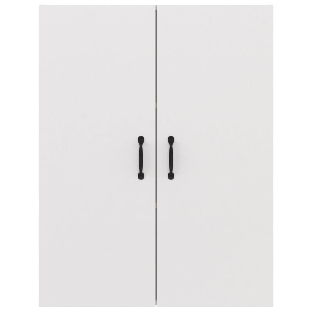 Hanging Cabinet White 69.5x34x90 cm Engineered Wood