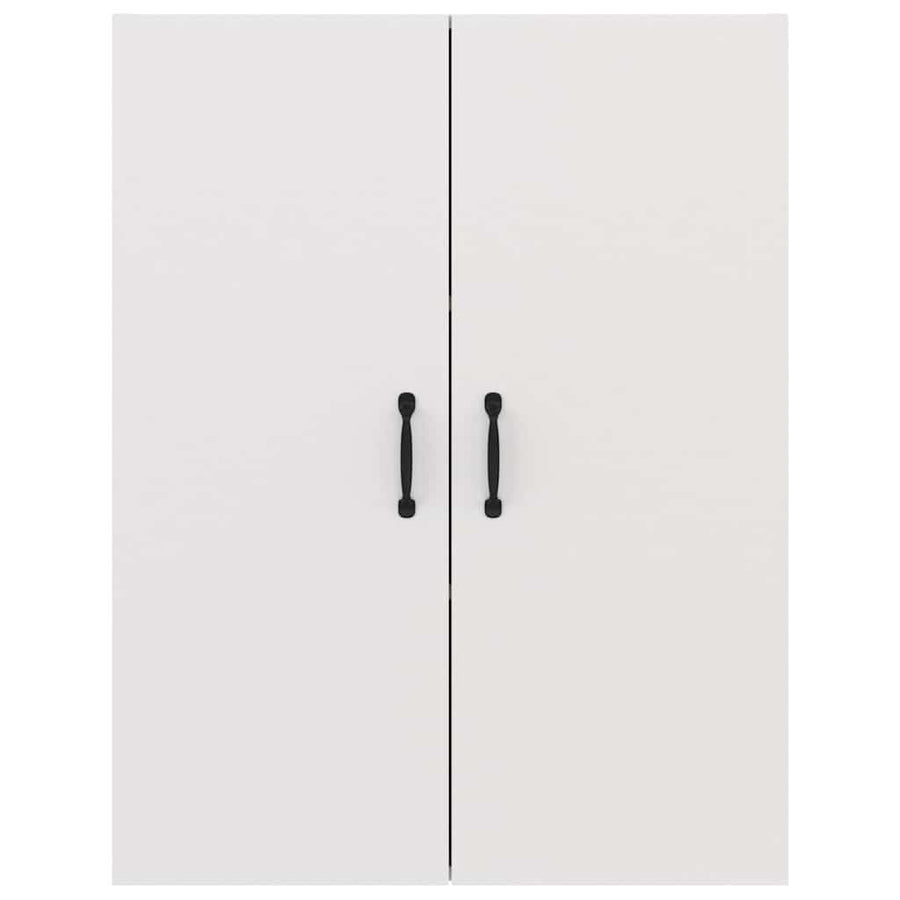 Hanging Cabinet White 69.5x34x90 cm Engineered Wood