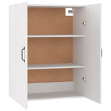 Hanging Cabinet White 69.5x34x90 cm Engineered Wood