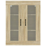 Hanging Wall Cabinet Sonoma Oak 69.5x34x90 cm
