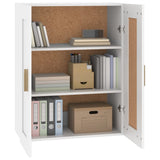 Wall Cabinet White 69.5x32.5x90 cm Engineered Wood - Top-Down View
