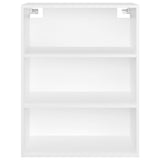 Hanging Wall Cabinet White 69.5x32.5x90 cm