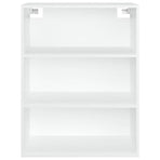 Hanging Wall Cabinet White 69.5x32.5x90 cm