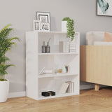 Hanging Wall Cabinet High Gloss White 69.5x32.5x90 cm - Side View