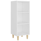Sideboard White 34.5x32.5x90 cm Engineered Wood