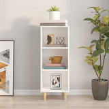 Sideboard White 34.5x32.5x90 cm Engineered Wood